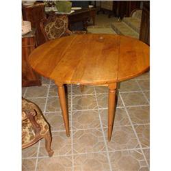 French Louis XVI style drop leaf  table, c.1800#1873684