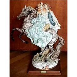 Guiseppe Armani Courtship Horseback Sculpture #1873896