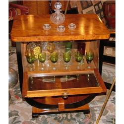 Art Deco  table with bar #1873922