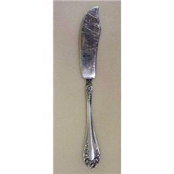 Sterling Butter Knife "NORMANDY ROSE" #1888250