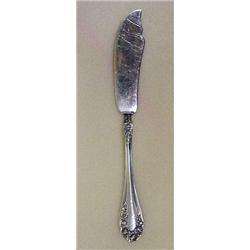 Sterling Butter Knife "NORMANDY ROSE" #1888250