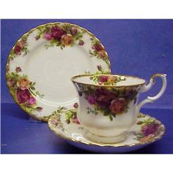 Royal Albert Old Country Roses China TRIO #1888296