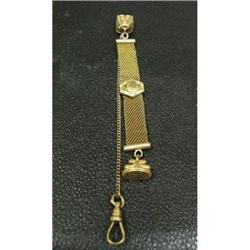 LOVELY GENTS VICTORIAN   WATCH FOB #1888300