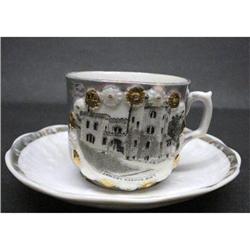 Antique Demitasse CUP and SAUCER Armory Nashua #1888315