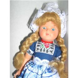 10" Dutch Hard Plastic Victoria W/ Box #1888451