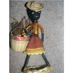 Black doll made in Venezuela tagged #1888504