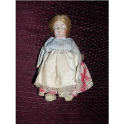 4" Russian Doll  With White Apron tagged #1888565