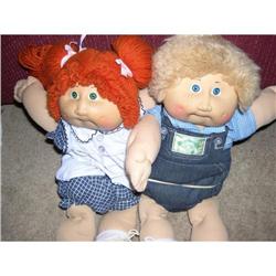 Pair of 1980 Cabbage Patch Kids #1888609