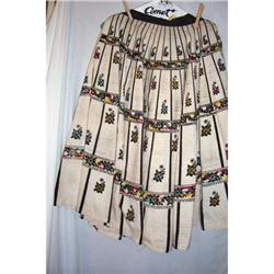 Vintage Depression Era Mexican Skirt #1888648