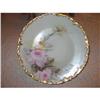 Image 1 : T & V LIMOGES PLATE WITH ROSES #1888652