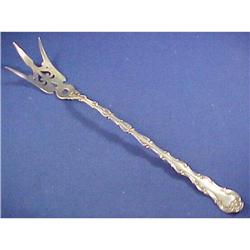 Gorham Strasbourg Sterling Lettuce Fork Old  #1888659