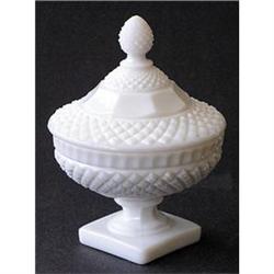 Westmoreland DIAMOND POINT Powder Jar #1888873