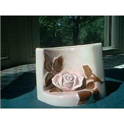 Pink Rose Wall Pocket #1888929