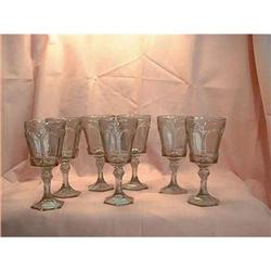 Virginia Water Glasses by Fostoria Smoke 7 #1888932