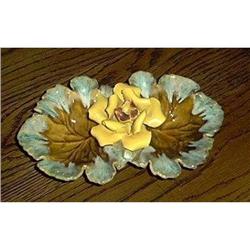 Pottery Dish USA Rose #1888935