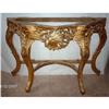 Image 1 : French Gold Leaf Console Table Base #1888957