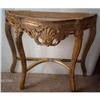 Image 1 : French Gold Leaf Console Table Base #1888958