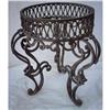 Image 1 : Wrought Iron Ornate End Table Base #1888959