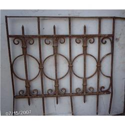 14 ft Wrought Iron Antique Fence #1888967