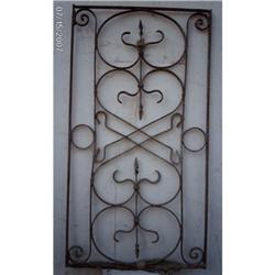 Wrought Iron Antique Gate #1888973