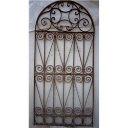 Wrought Iron Garden Gate, No Welds #1888975