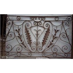 Wrought Iron Antique Fancy Balcony #1888977