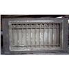 Image 1 : French Colonial Door Pine Iron Transom #1889032