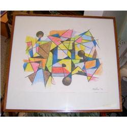 Very Abstract Drawing by Charles Melohs / 1976 #1889067