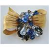 Image 1 : BLUE RHINESTONE BROOCH SIGNED FRANCOIS (CORO) #1889295