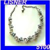 Image 1 : GORGEOUS ~LISNER~ AB & RHINESTONE NECKLACE #1889297