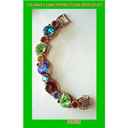 Gorgeous Juliana 5-Link Multi-Color Rhinestone #1889301