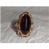 Image 1 : 14 ct. Gold Ring with Garnet  #1889387