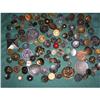 Image 1 : Around 100 different vintage metal buttons #1889400