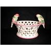 Image 1 : Parrot Porcelain Vase Early Italian Hand #1901222