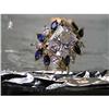 Image 1 : RHJ  Octagon Cut Cubic Zirconium Ring w #1901245