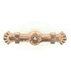 Image 1 : Antique Dia Sapp Ruby, Seed Pearl 9k Gold Pin #1901326