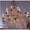 Image 1 : Italian Crystal & Bronze Chandelier #1901581