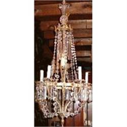Antique French Crystal Chandelier #1901601