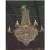 Image 1 : Empire Style Crystal Beaded Chandelier #1901653