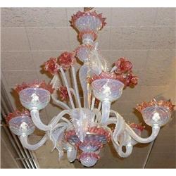 Venetian Glass Murano Chandelier #1901675