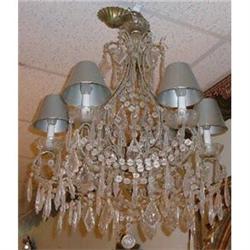 Italian Beaded Crystal Chandelier #1901683