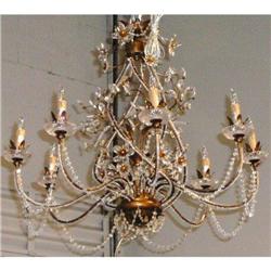 Beaded Crystal Chandelier #1901687