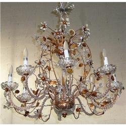 Crystal Beaded Chandelier #1901688