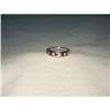 Image 1 : 14K WG Gold Ruby Diamond Stacking Band Ring #1901859