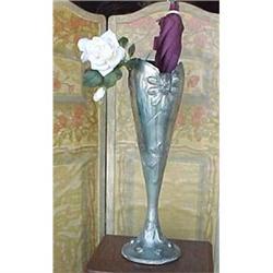 embossed Pewter Art Nouveau Umbrella stand #1901900
