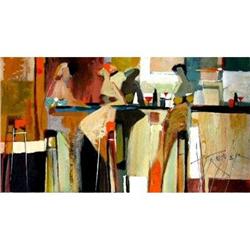 Yuri Tremler Original Serigraph on canvas, #1901913