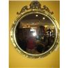Image 1 : CHIPPENDALE STYLE BRASS FRAMED CONVEX MIRROR #1901944