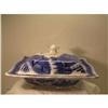 Image 1 : Flow Blue Covered Vegetable Dish  #1902085
