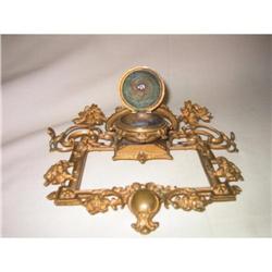 Biedermeier bronze Inkwell #1902104