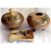 Image 1 : ARTIST SIGNED HANDPAINTED LIMOGES DRESSER SET #1902115